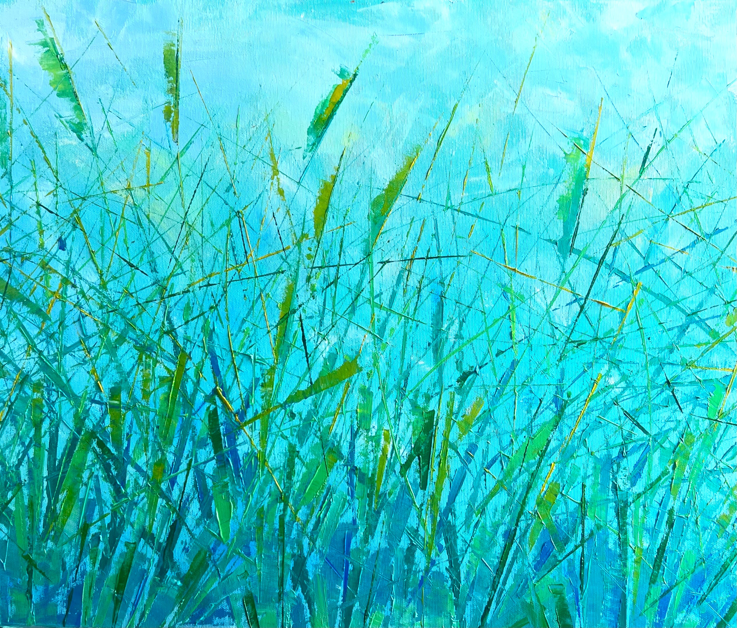 The grass grows wild and free